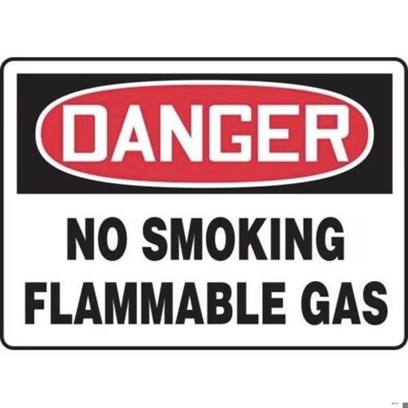 Accuform OSHA DANGER SAFETY SIGN NO SMOKING MCHG073XT MCHG073XT